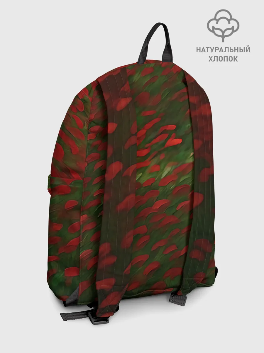 Рюкзак взрослый джинсовый / CatRedGreen