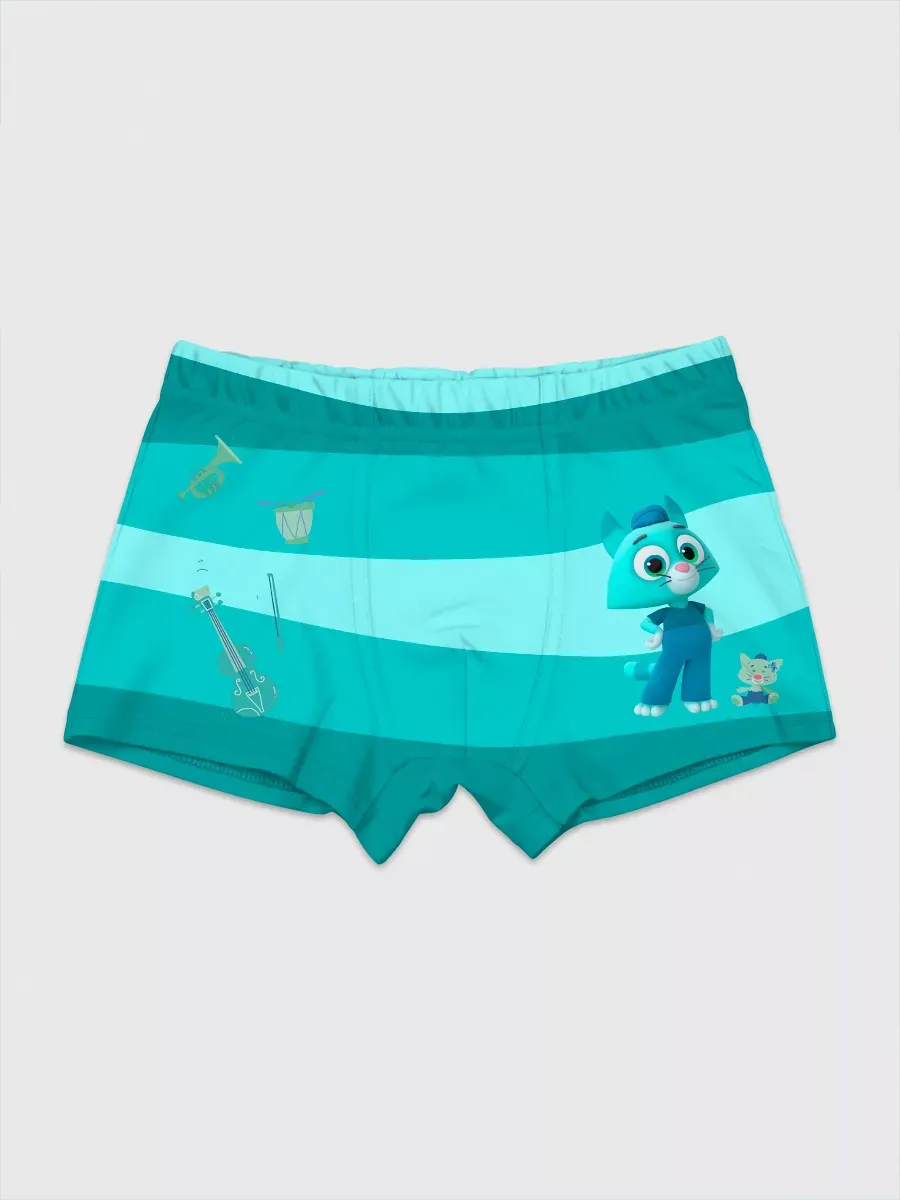 Мальчиковые трусы / Цветняшки Waves_3