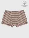 Мальчиковые трусы / Полоска Ретро brown
