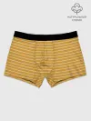 Мужские боксеры / Полоска Ретро жёлтая