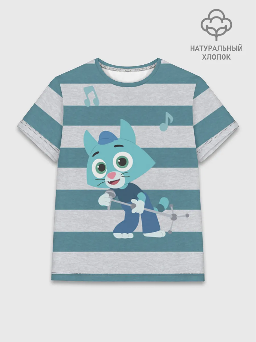 Женская базовая футболка хлопок / Цветняшки TiffanyStrips