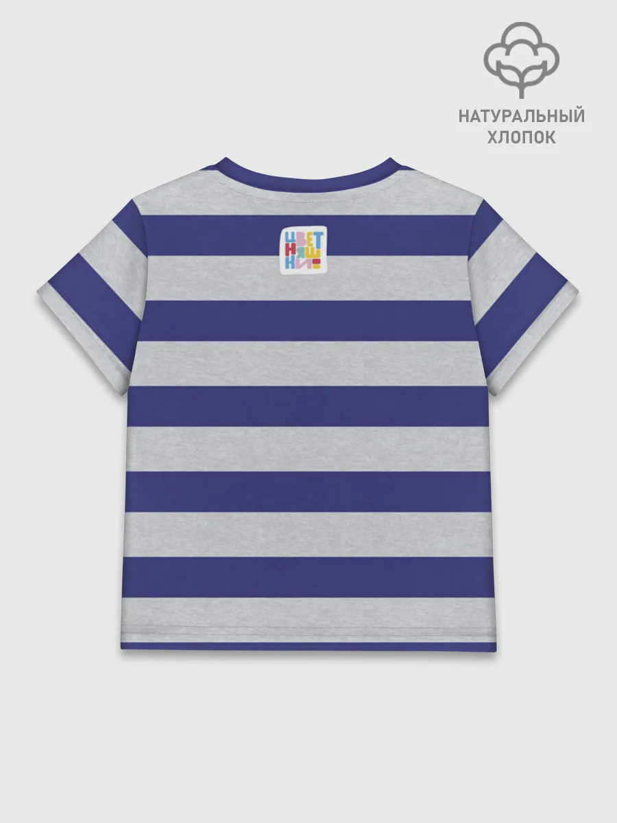 Детская футболка хлопок / Цветняшки BlueStrips