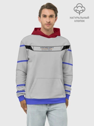 Худи мужской база хлопок / Космопорт