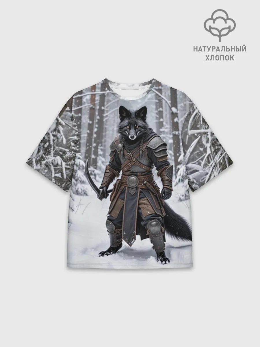 Футболка Мужская оверсайз премиум / Сургут место силы