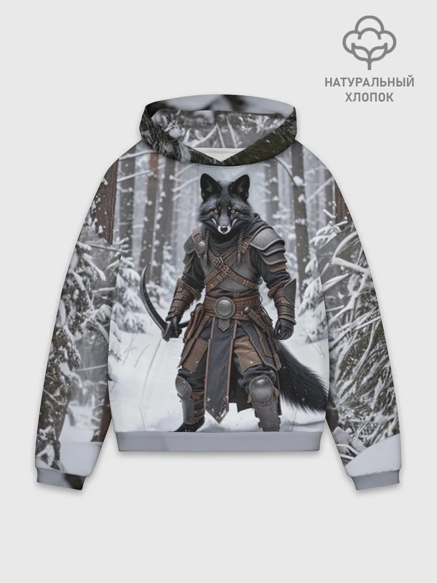 Худи мужской оверсайз хлопок / Сургут место силы