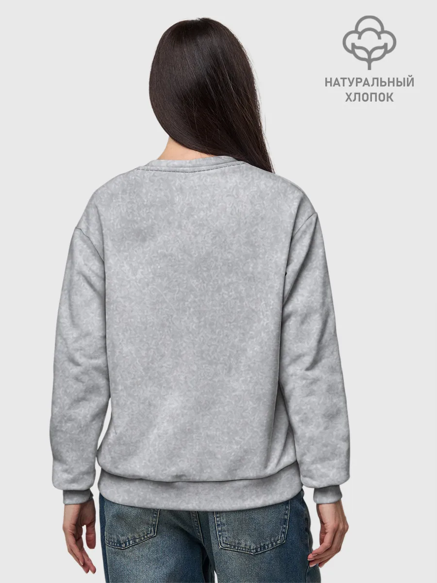 Женский свитшот базовый хлопок / Фея