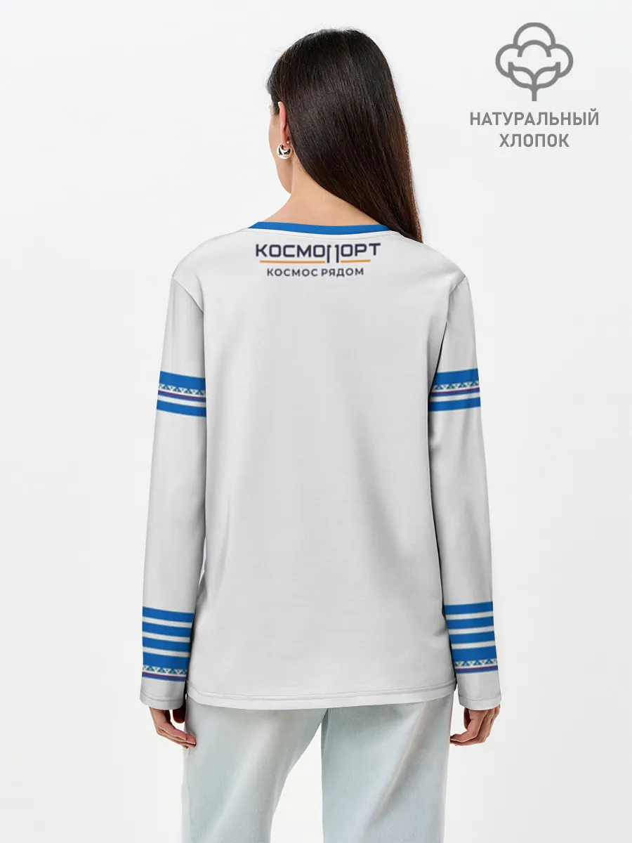 Лонгслив женский. Хлопок / Сургут лис