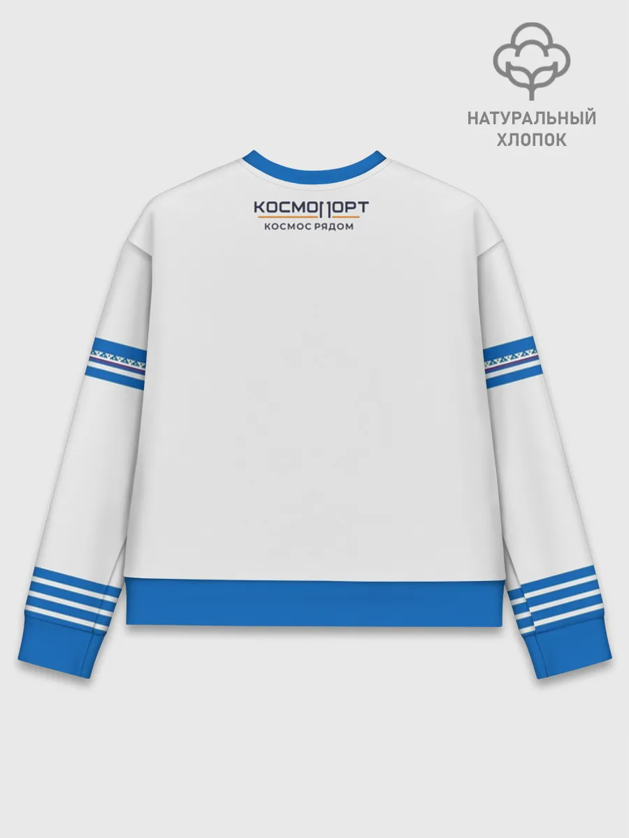 Женский свитшот базовый хлопок / Сургут лис