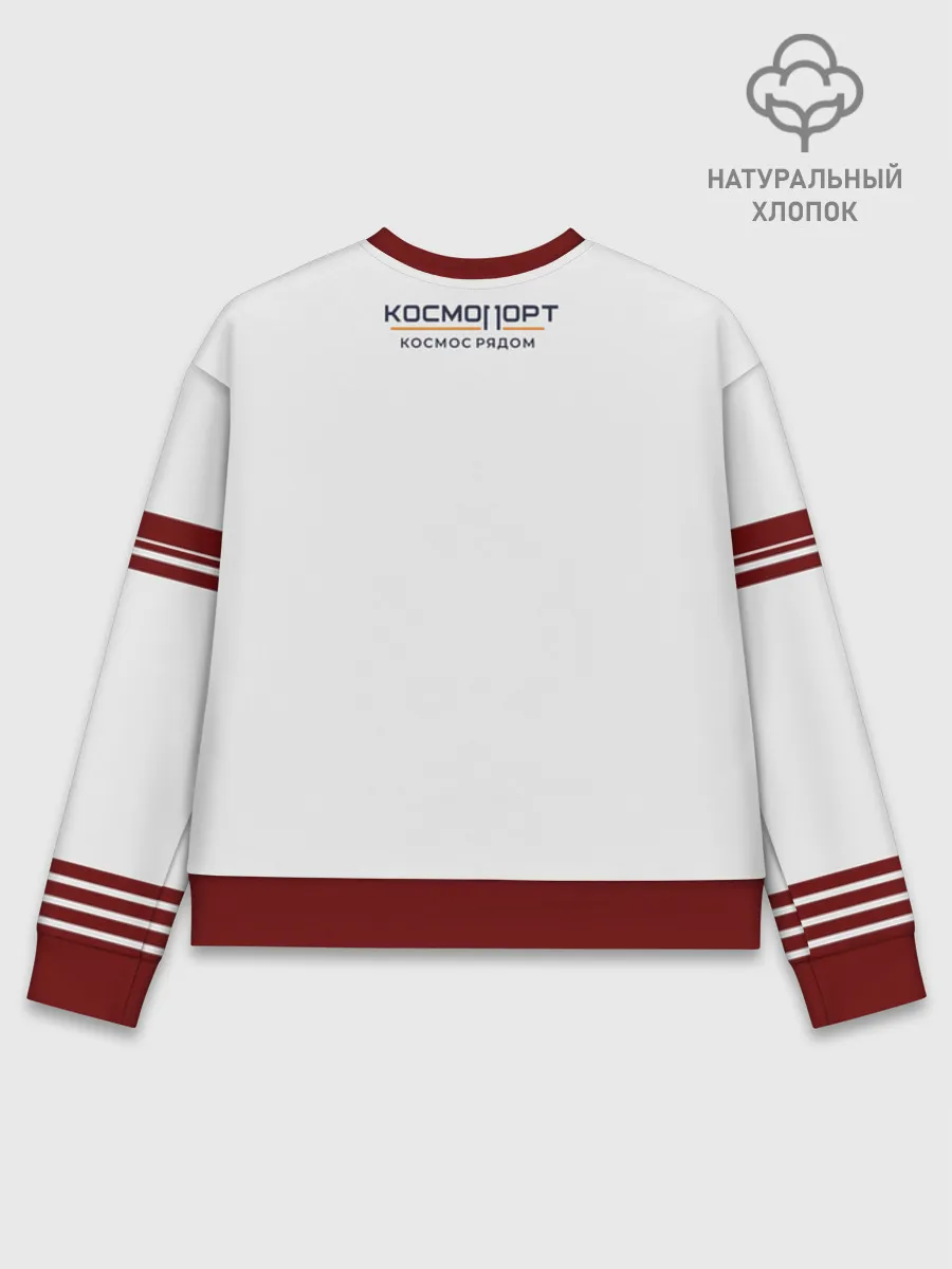 Женский свитшот базовый хлопок / Сургут Орбита