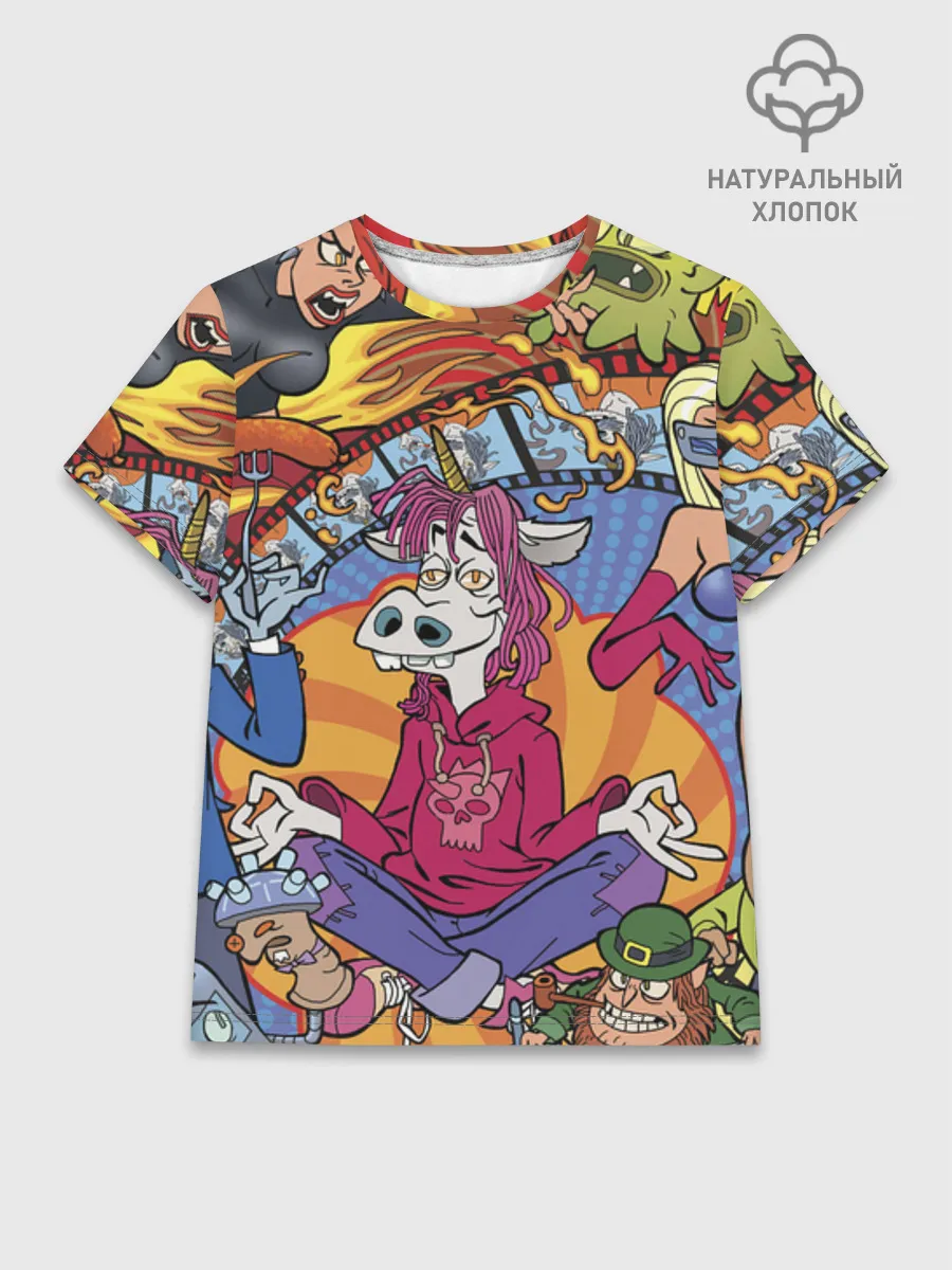 Женская базовая футболка хлопок / Корней Korney