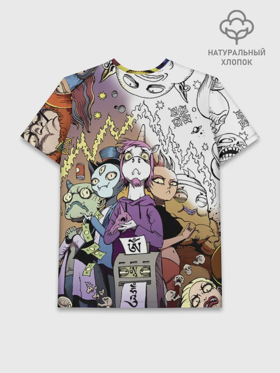 Мужская базовая футболка хлопок / Постер BWPoster