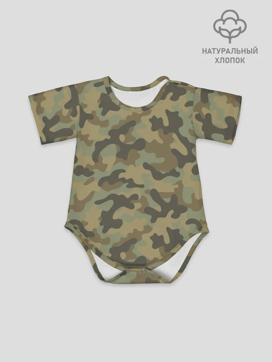 Детское боди / Хаки