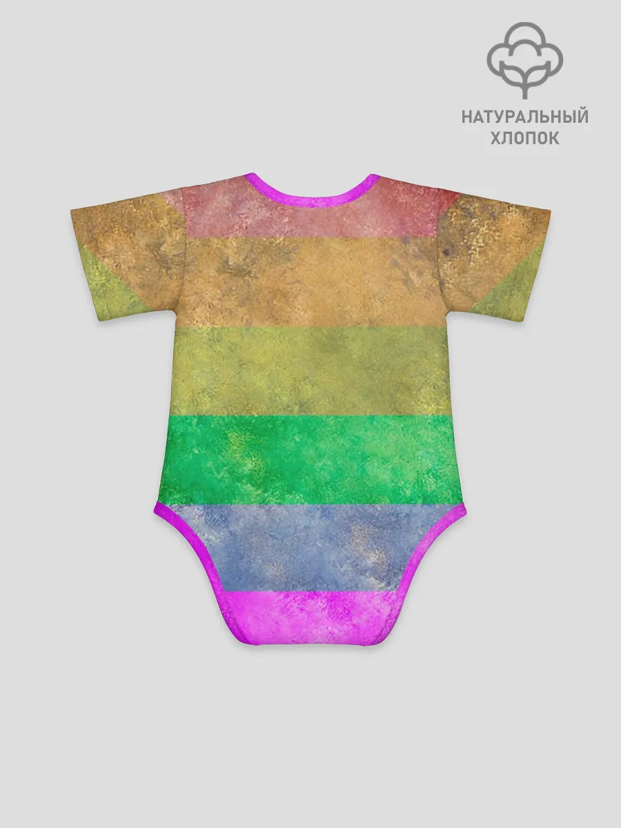 Детское боди / Радужный Ленин