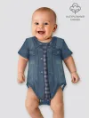 Детское боди / Джинсовка
