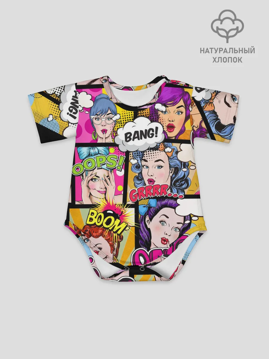Детское боди / POP ART
