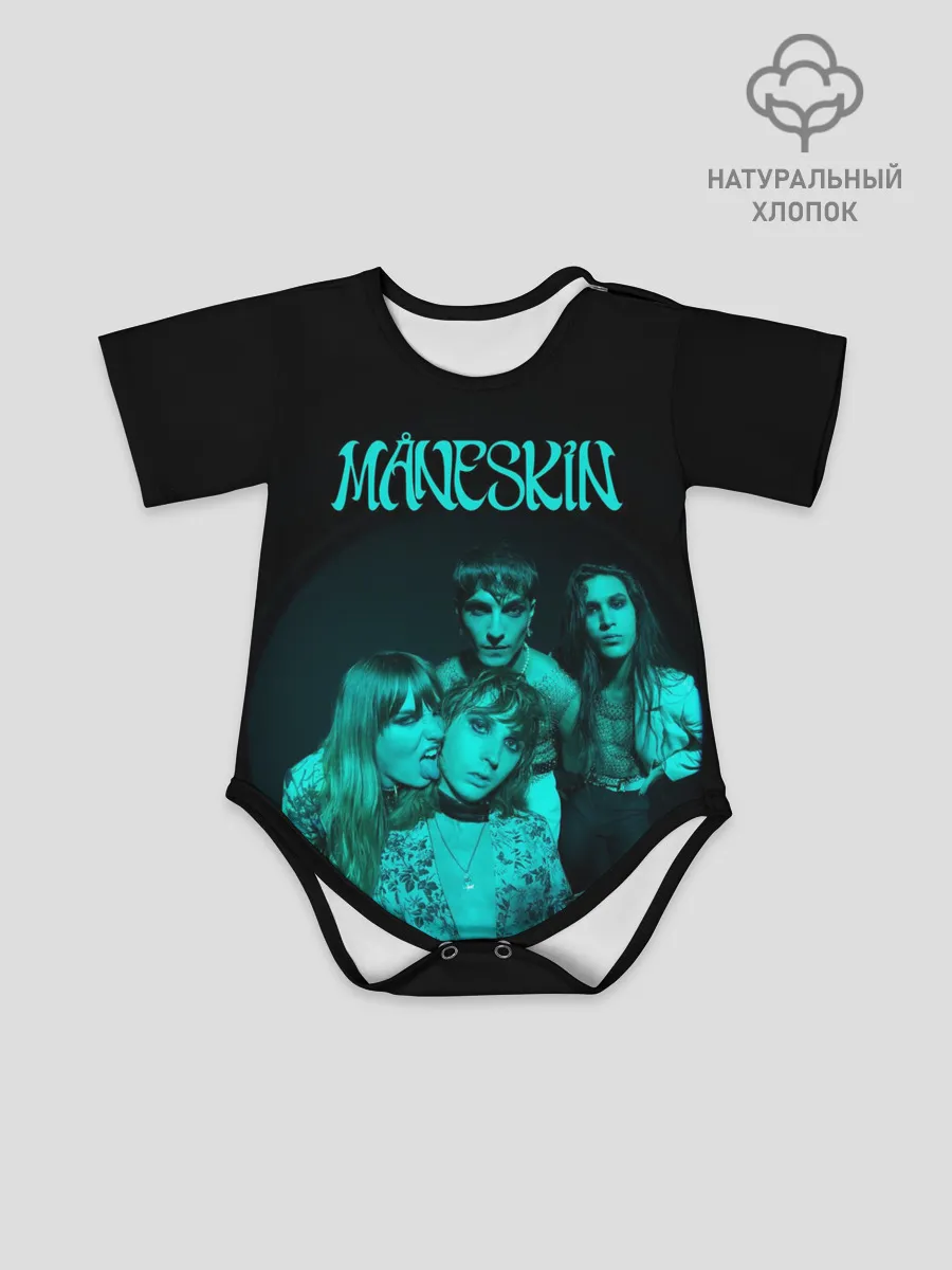 Детское боди / Maneskin. Fisheye Faces