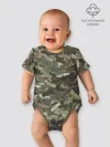 Детское боди / Именной камуфляж Колян