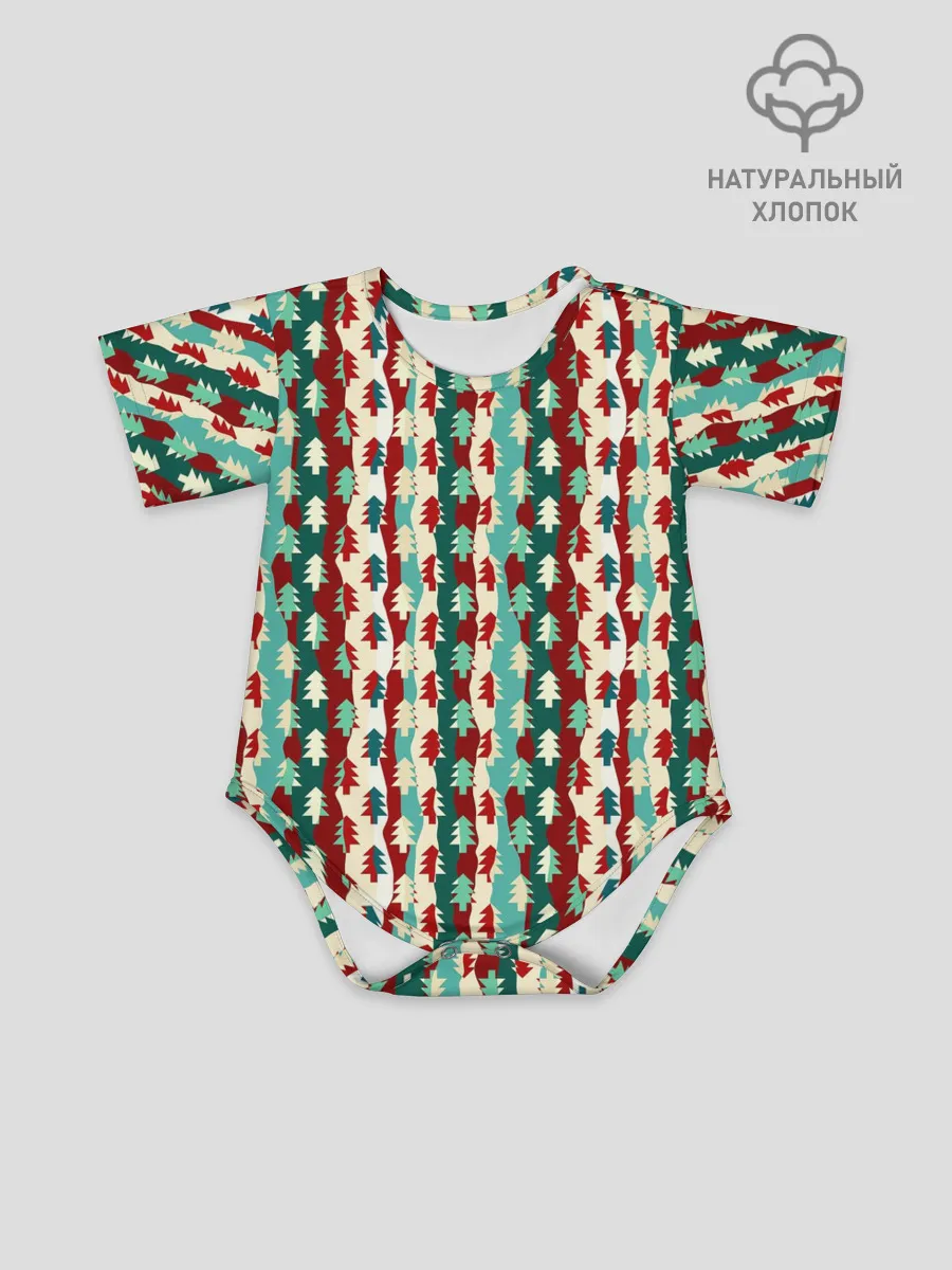 Детское боди / Маленькие Ёлочки