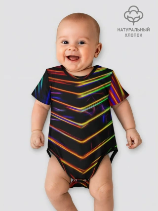 Детское боди / Неоновый угол