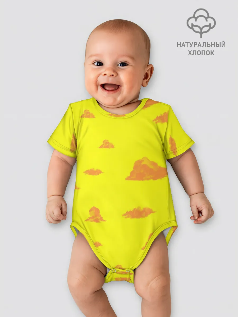 Детское боди / Рыжие облака