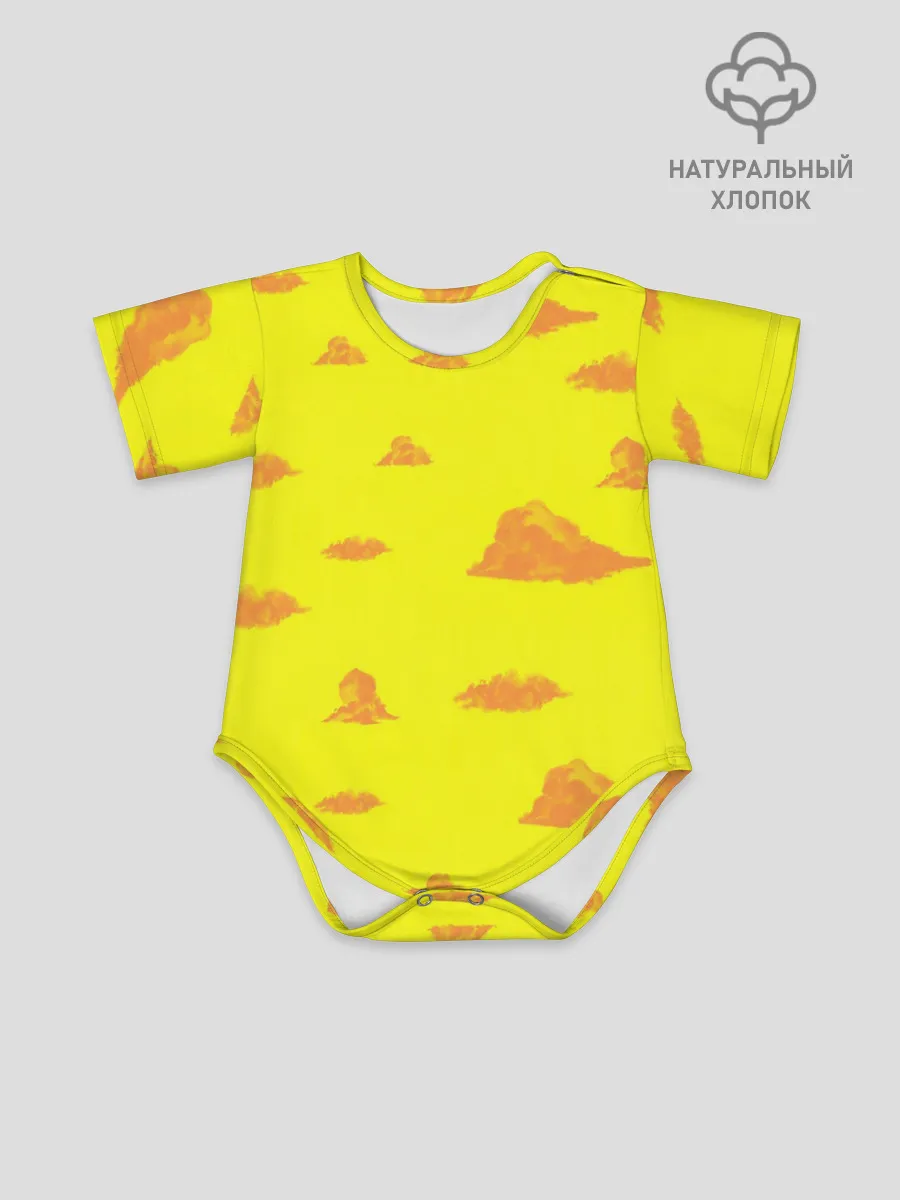 Детское боди / Рыжие облака