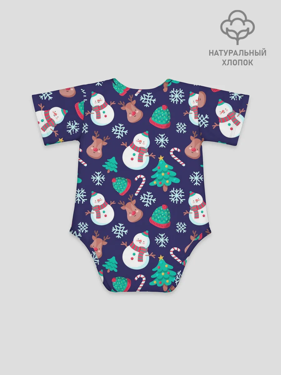 Детское боди / Рождественский Паттерн!