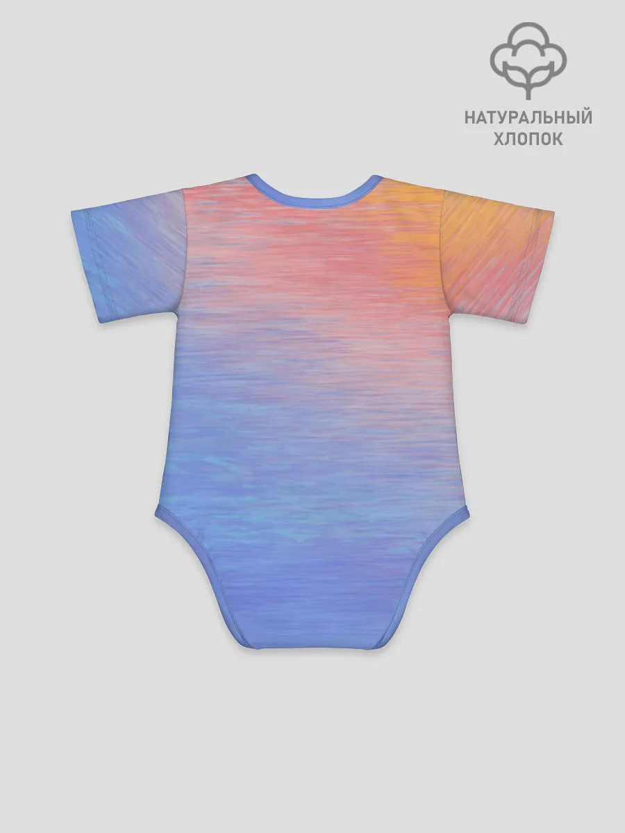 Детское боди / Закат в море