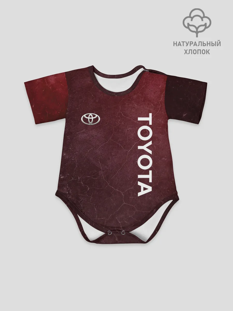 Детское боди / TOYOTA | RED GRUNGE