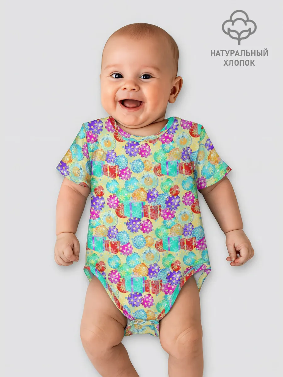 Детское боди / Новогодние Игрушки и Подарки