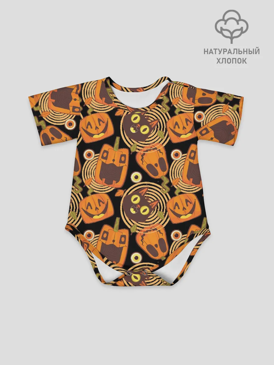 Детское боди / Patern Halloween 10