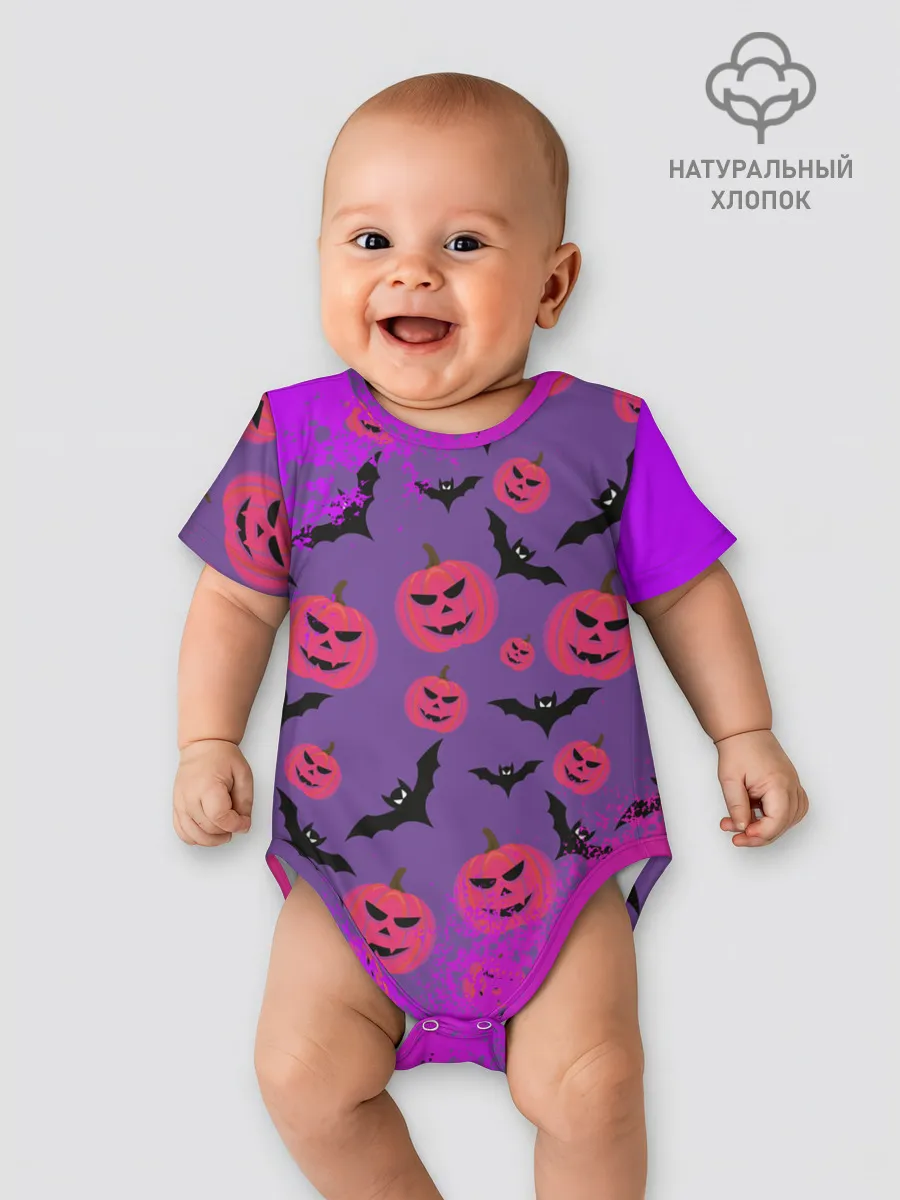 Детское боди / HALLOWEEN NEON