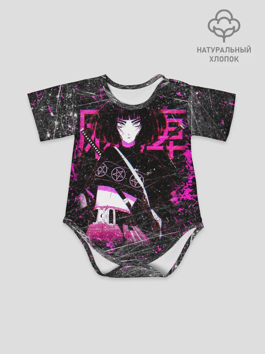 Детское боди / Vinne Yuna Самурай Киберпанк