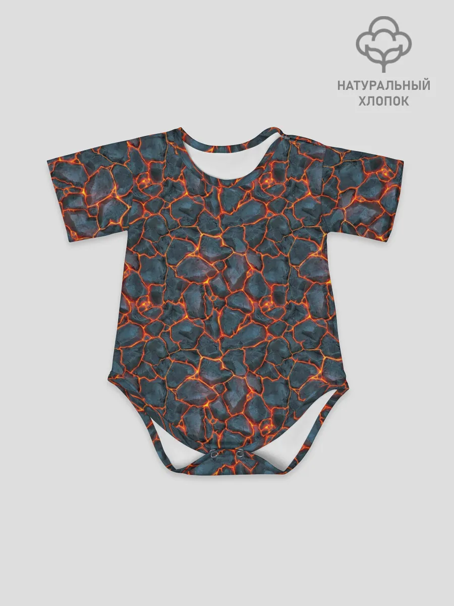 Детское боди / неоновая лава