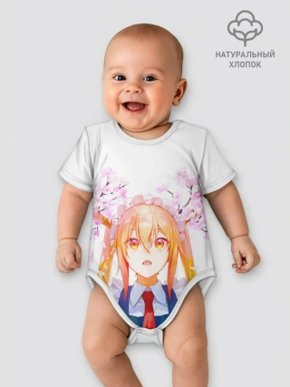 Детское боди / Горничная Мисс Кобаяши расцветает Тору