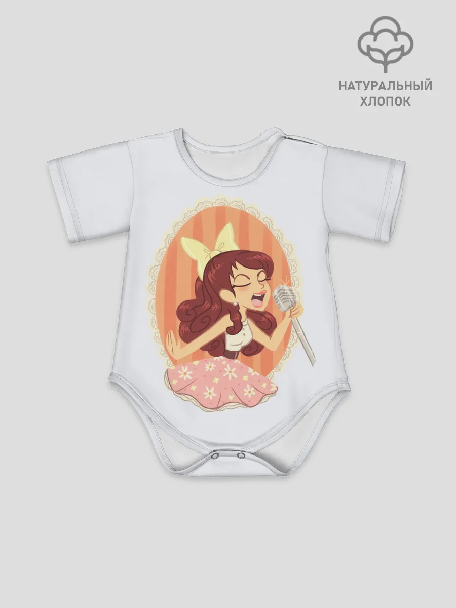 Детское боди / Рисунок Арианы