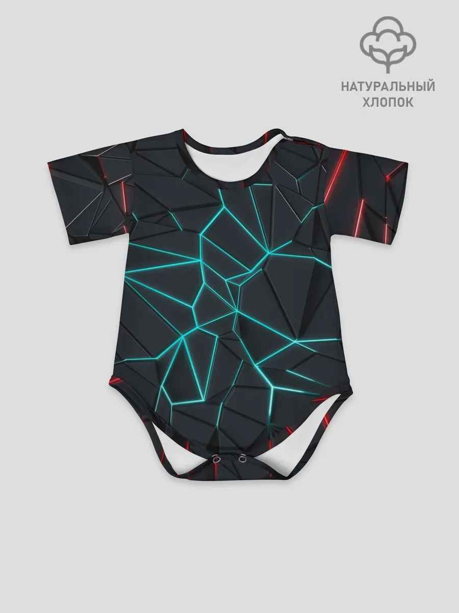 Детское боди / Геометрический фон