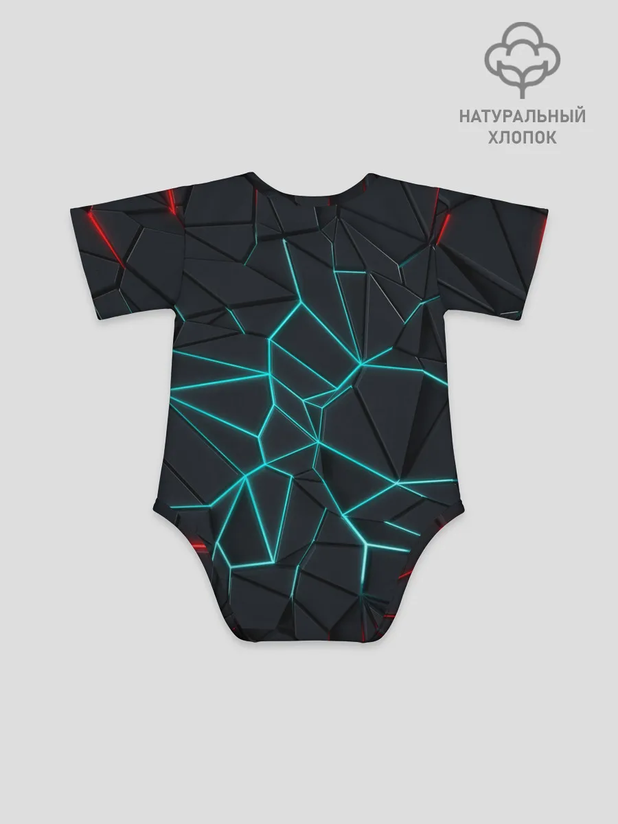 Детское боди / Геометрический фон