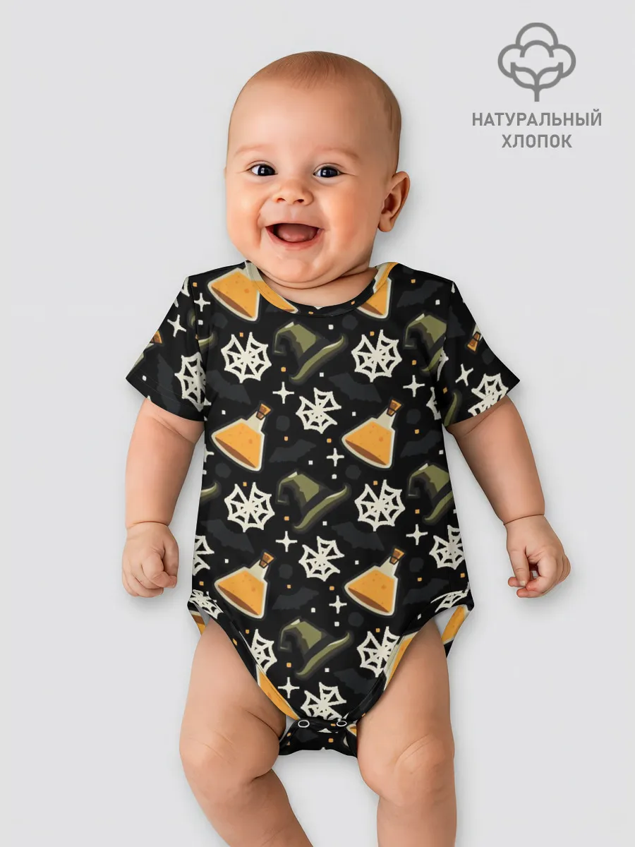 Детское боди / Patern Halloween 11