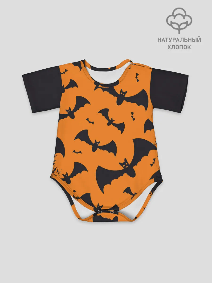 Детское боди / ЛЕТУЧАЯ МЫШЬ В ДЕНЬ ХЭЛЛОУИНА