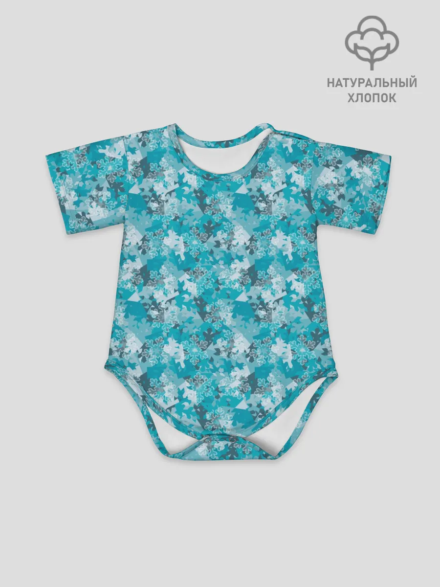 Детское боди / Снежный Дизайн