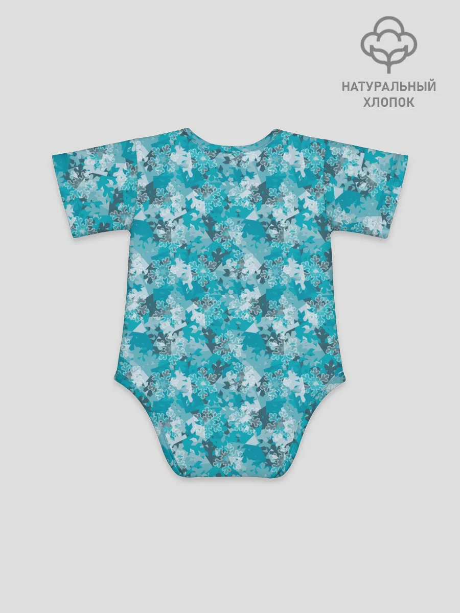 Детское боди / Снежный Дизайн