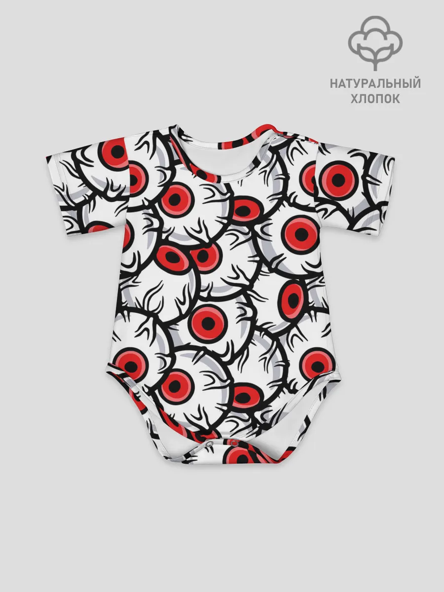 Детское боди / HALLOWEEN EYES / ХЕЛЛОУИН ГЛАЗА