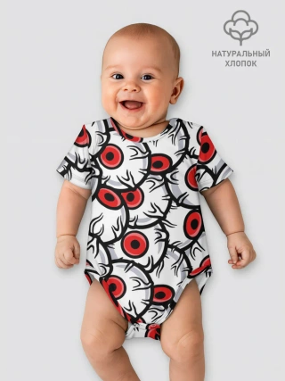 Детское боди / HALLOWEEN EYES / ХЕЛЛОУИН ГЛАЗА