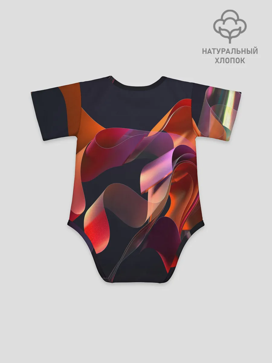 Детское боди / Абстрактные ленты