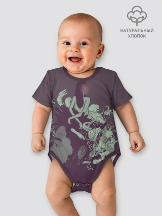 Детское боди / Психоделический Эйбл