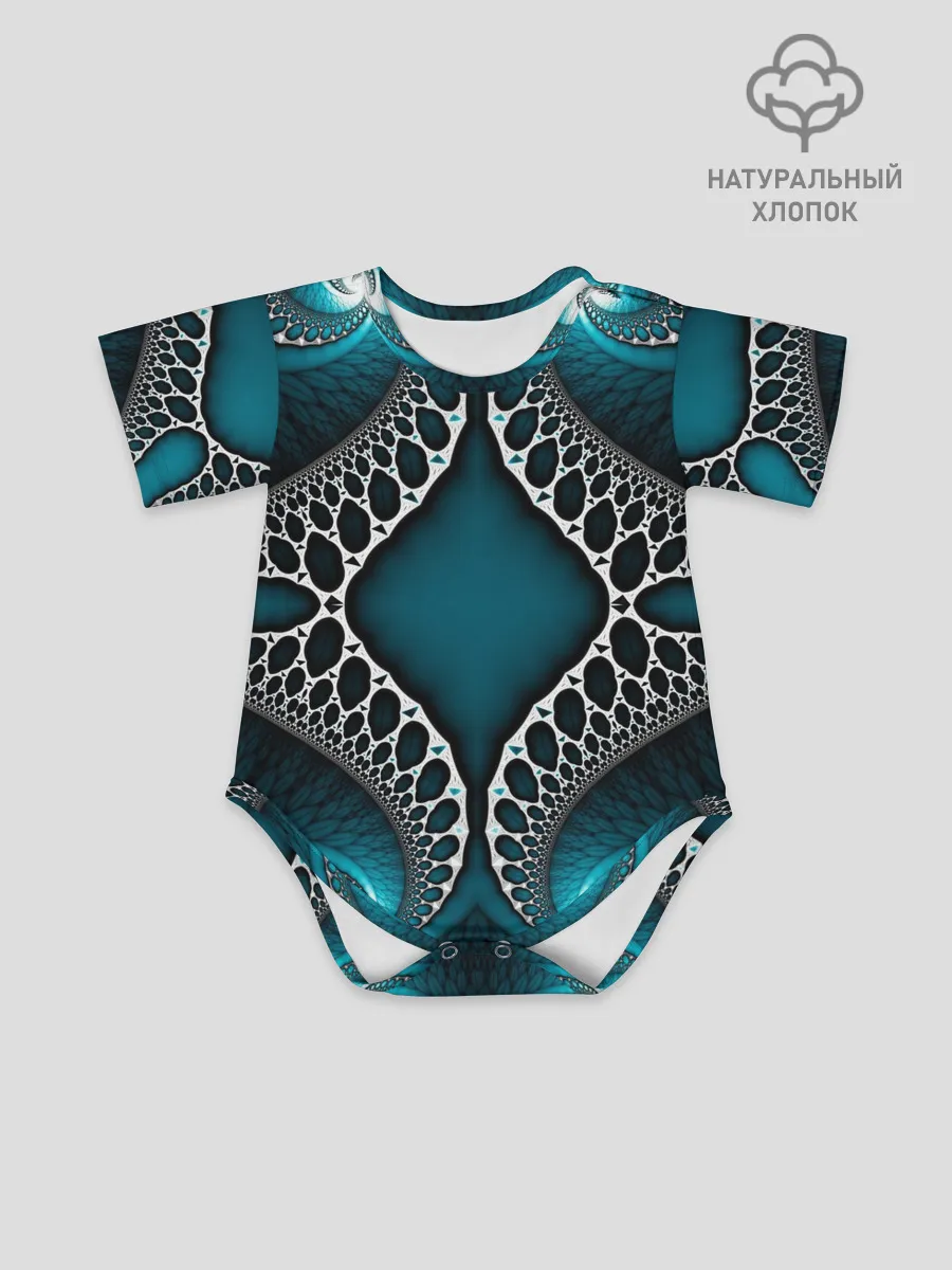 Детское боди / Узор, От Которого Не Отведешь Взгляд