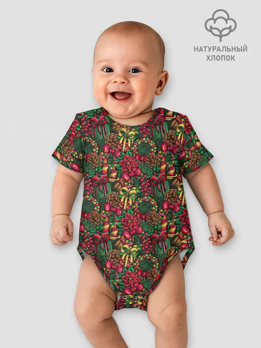 Детское боди / Merry Christmas