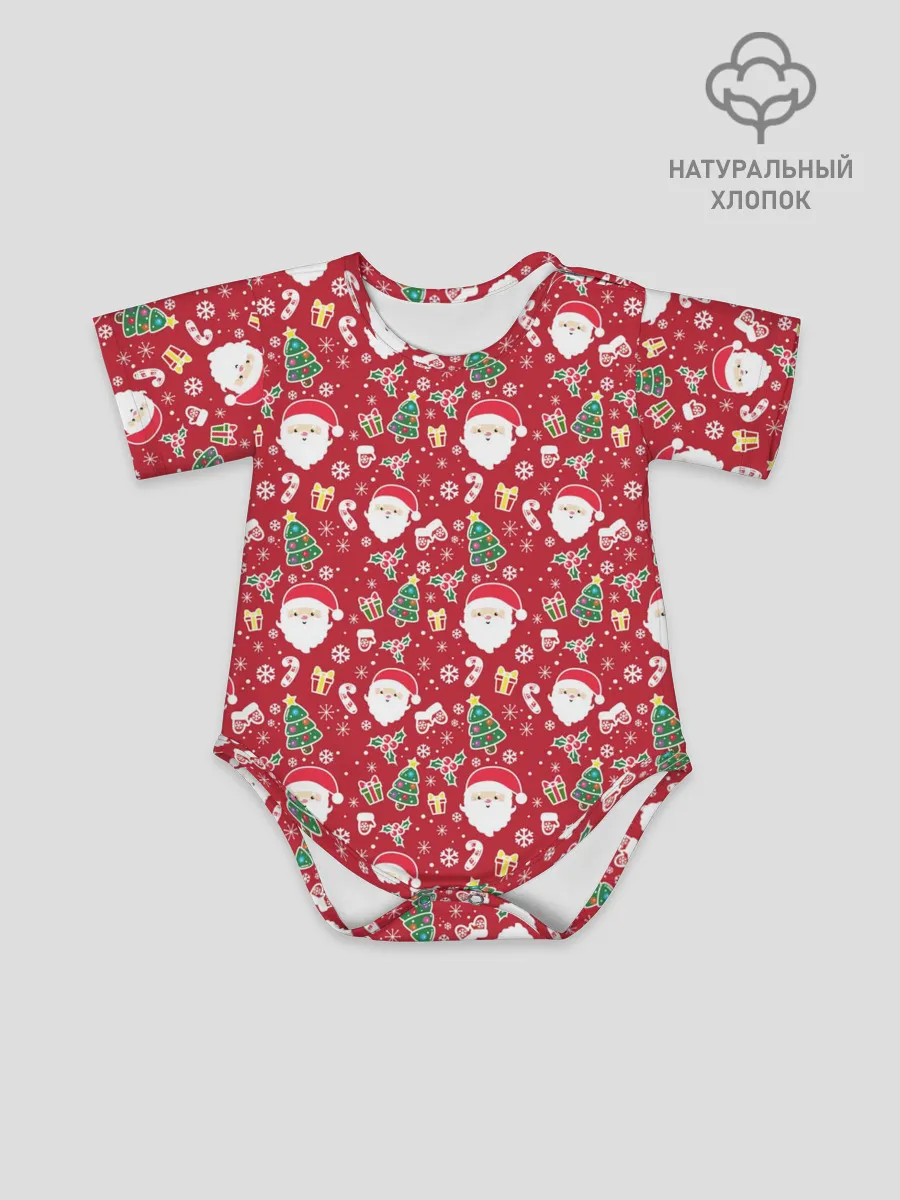 Детское боди / Дед Мороз