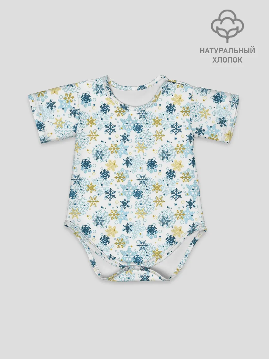 Детское боди / Снежинки Кружатся