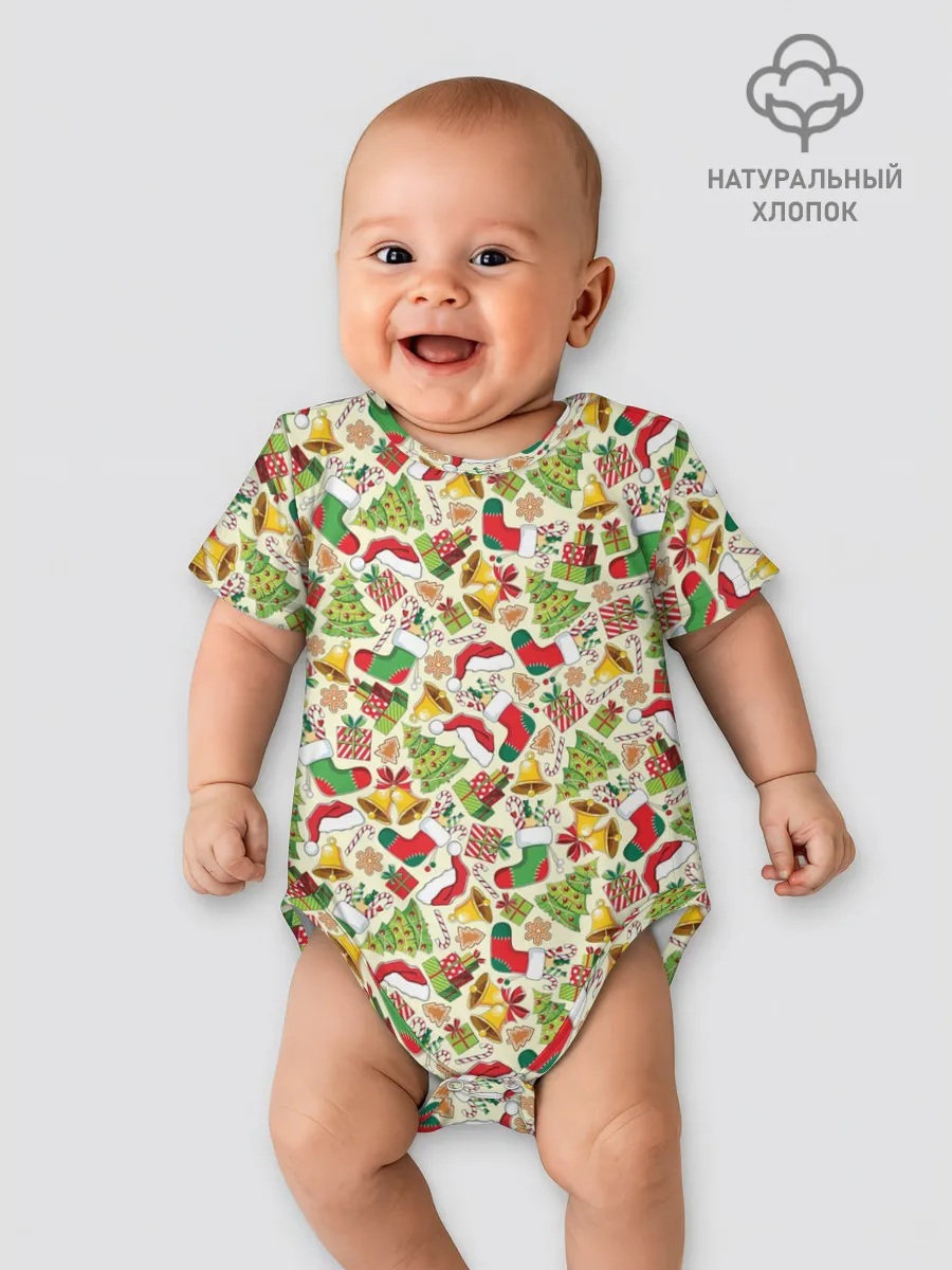 Детское боди / Merry Christmas